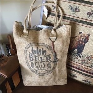 ❤️ NEW ARRIVAL  BEER CITY MARKET BAG 